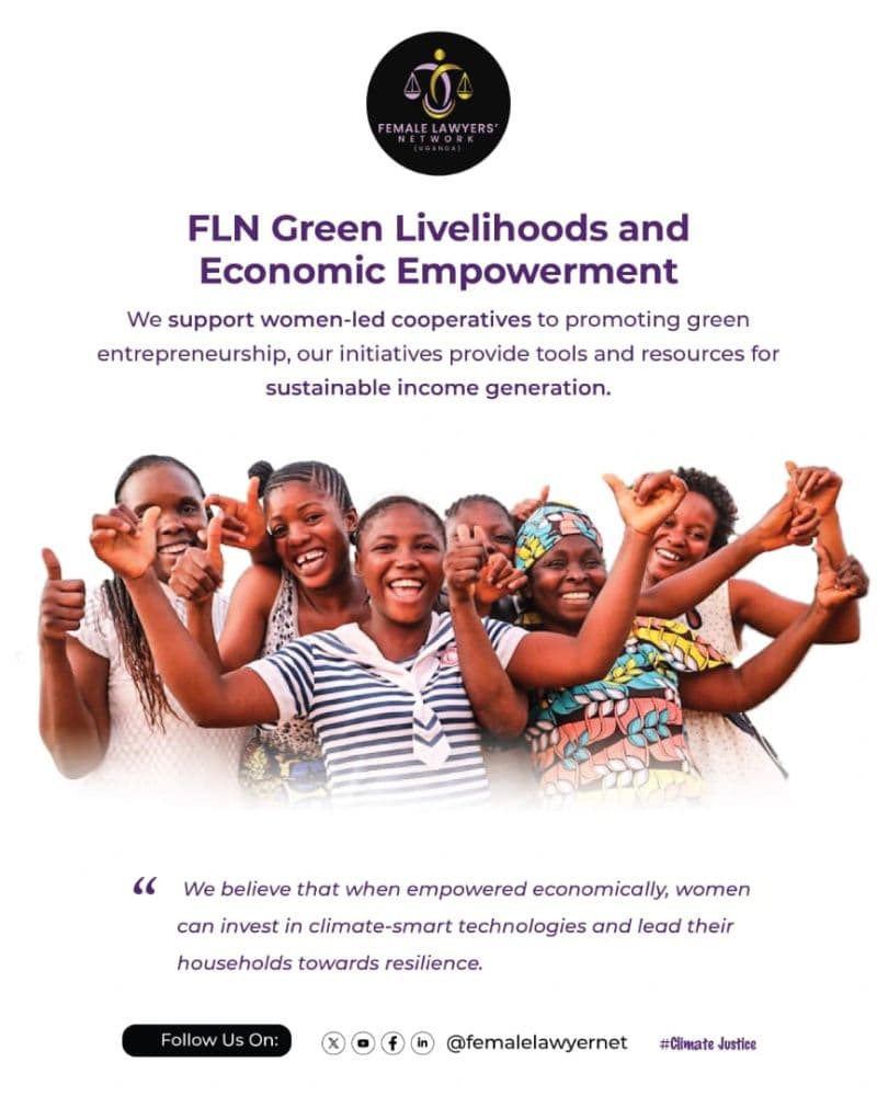 FLN GREEN LIVELIHOODS AND ECONOMIC EMPOWERMENT