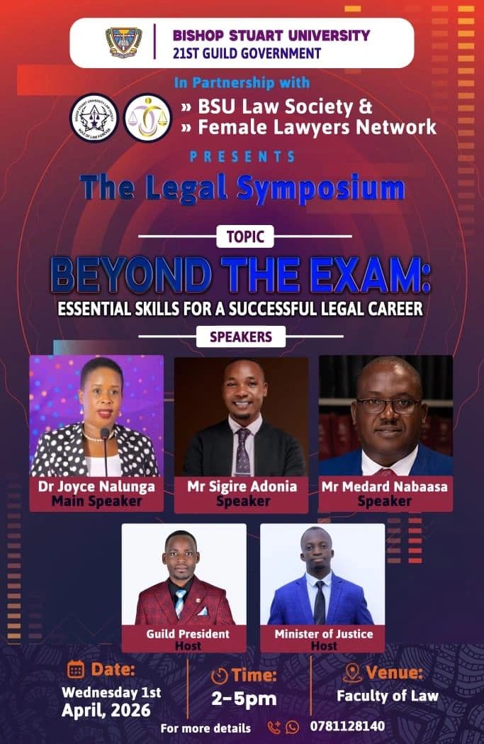 LEGAL SYMPOSIUM: BISHOP STUART UNIVERSITY