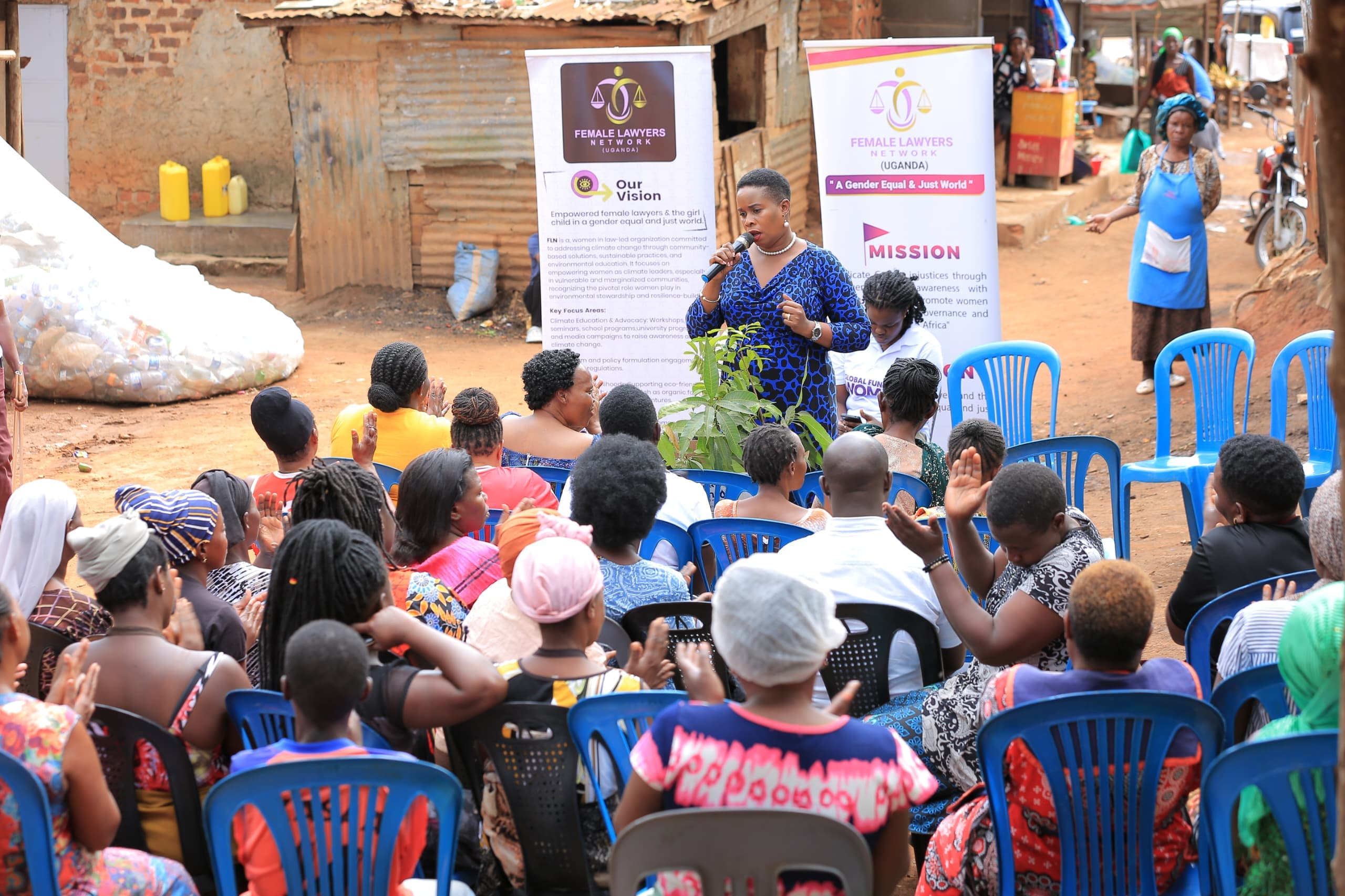 FLN Climate change activities sponsored by Global fund for women