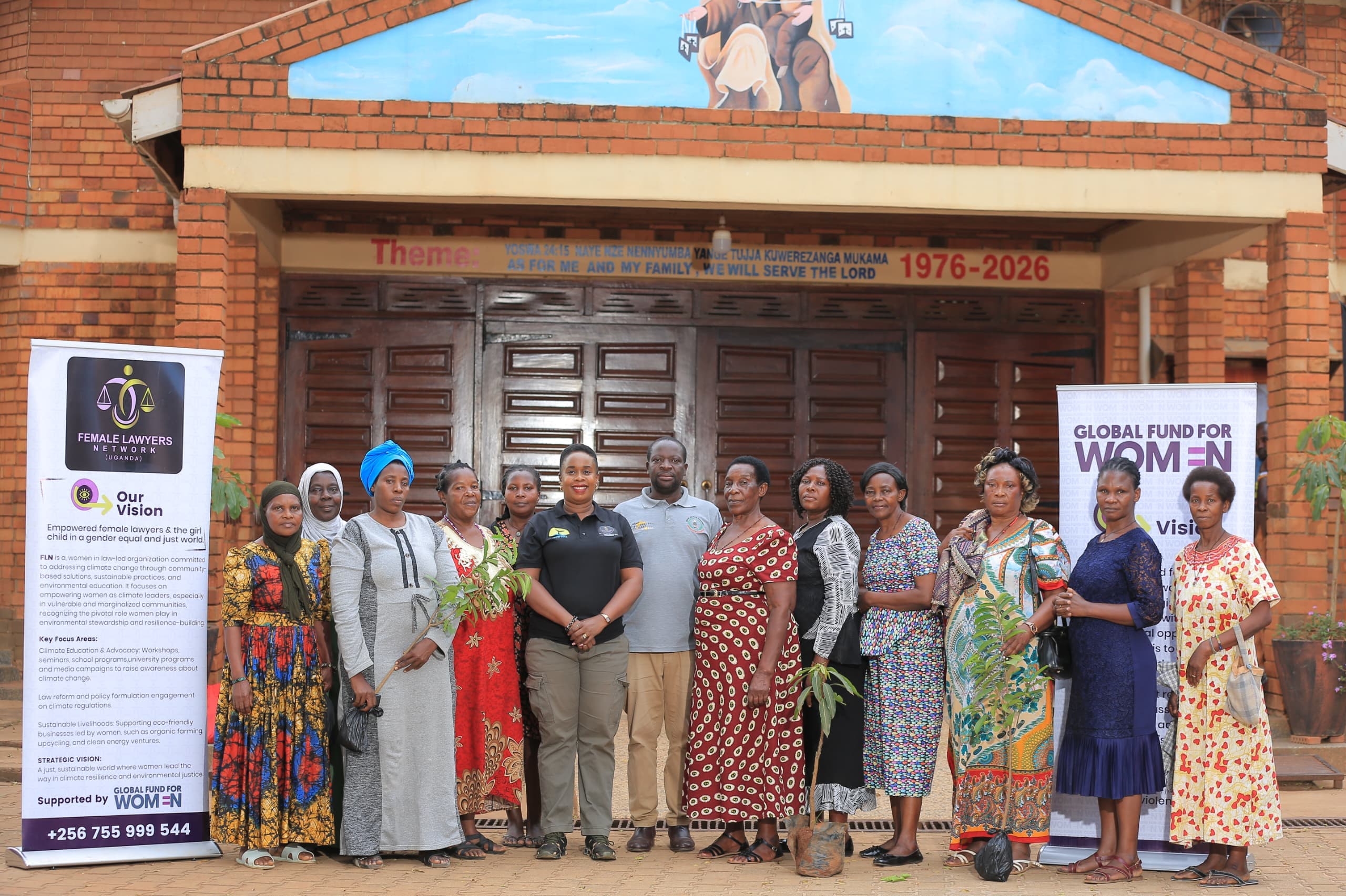 FLN Climate change activity at St.Balikudembe local market women Busega - at mount camel church